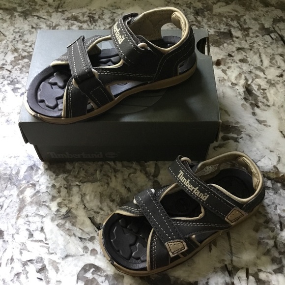 Timberland Mad River 2-Strap Brown Tan Size 9 - Picture 2 of 8